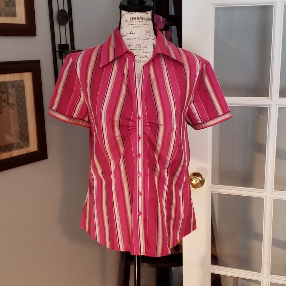 New York & Co Blouse Size L